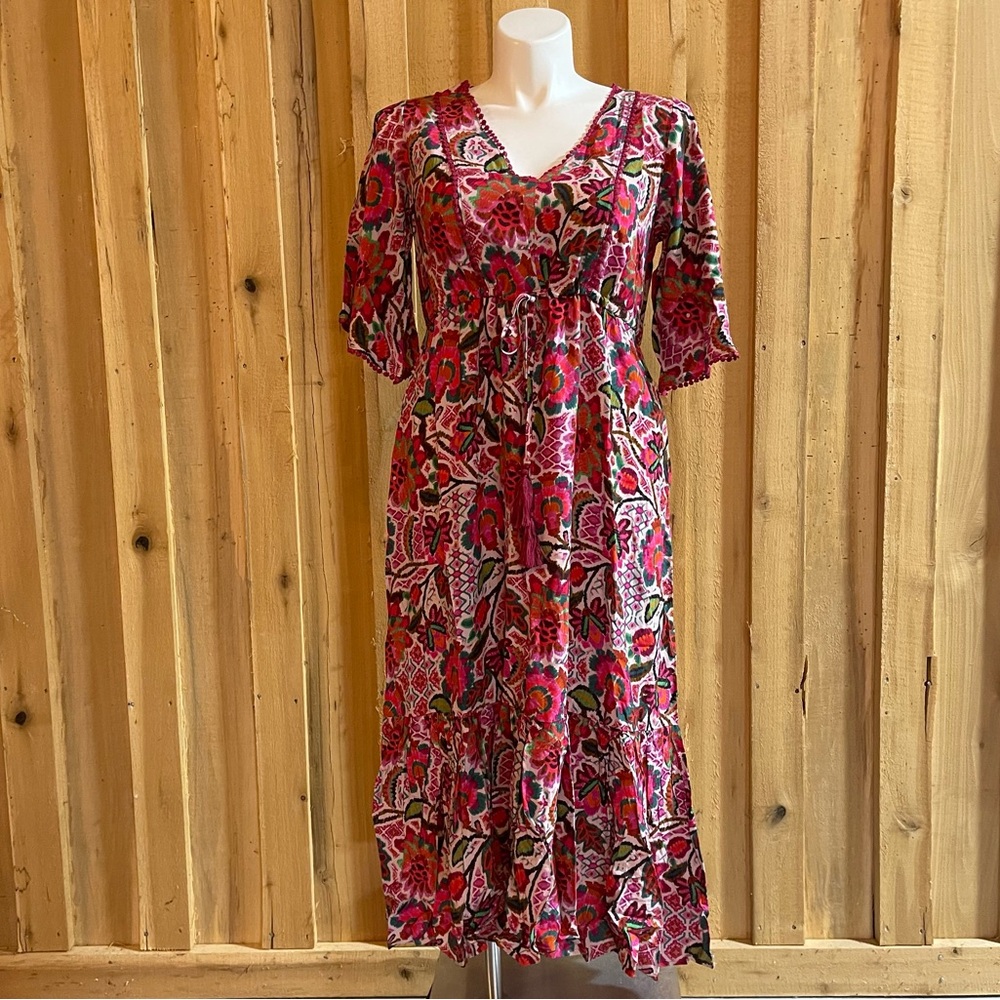 Avenue Women’s Plus Size Boho Maxi Dress NWT Size 26/28 “Dress Utopia”